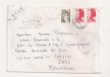 FD17 - Plic Circulat international Franta - Romania , 1982