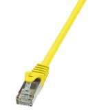 Cumpara ieftin Cablu patchcord gembird, logilink, CAT6 F/UTP EconLine 2m galben