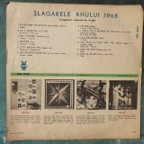 Disc vinil, SLAGARELE ANULUI 1968, inregistrari originale Anglia, stare f buna