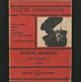 Arte Poetice - Versuri - Tudor Arghezi - Texte Comentate