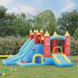 Happy Hop Castel gonflabil cu tobogan, 400x284x213 cm