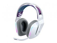 LOGITECH G733 LIGHTSPEED Wireless RGB Gaming Headset - WHITE - 2.4GHZ - EMEA, &amp;quot;981-000883&amp;quot; (timbru verde 0.8 lei) foto