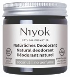Deodorant crema 100% natural fara parfum, 40ml, Niyok