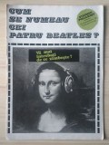 Caiet program Cum se numeau cei patru Beatles? de Stephen Poliakoff (Teatrul Bulandra, regia Florian Pittiș 1980)