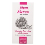 Ciocolata artizanala cu apa de trandafiri si cardamom 66%, 70g, Casa Kakau
