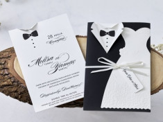 Invitatie nunta Mire si Mireasa 1158 1158 foto