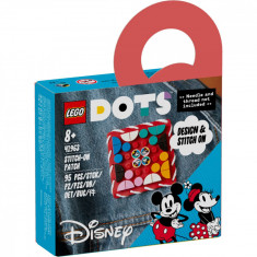 LEGO® Dots - Petic de cusut Mickey Mouse si Minnie Mouse (41963)