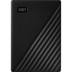 Hdd extern wd my passport 4tb 2.5 usb 3.2 compatibil cu windows negru foto