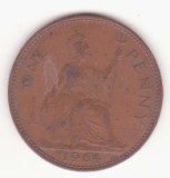 Marea Britanie 1 penny 1964