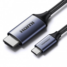 USB C - HDMI 2.1 8K 60Hz cablu de 1,5 m Ugreen CM565 - gri