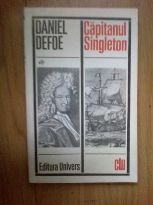 h0a CAPITANUL SINGLETON - Daniel Defoe