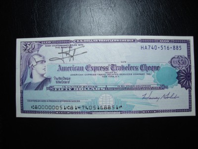 SUA CEC AMERICAN EXPRESS 50 DOLARI AUNC/UNC foto