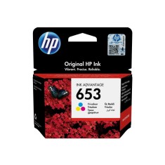 HP 653 Tri, color , Cartus Original Ink Advantage, 5 ml, 200 pagini