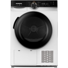 Uscator de rufe Heinner HHPD-M8K3A++, Pompa de caldura, 8 kg, 14 programe, Clasa A++, Control touch, Senzor umiditate, Display LED, Iluminare cuva, Bl