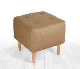 Cumpara ieftin Taburet Galila Camel 44x30 cm