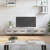 VidaXL Comodă TV, gri beton, 150x36x30 cm, lemn prelucrat