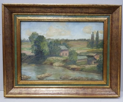 Case la margine de rau, Nesemnat foto