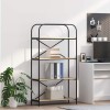 VidaXL Raft pentru cărți Stejar sonoma 80 x 30 x 146 cm Lemn compozit 879840