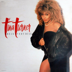 Vinil Tina Turner ‎– Break Every Rule (VG++)