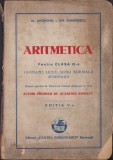 C273 Aritmetica pentru clasa III-a gimnazii, licee, școli normale, seminarii de Al Andronic și Gh Dumitrescu, 1942