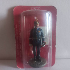 Figurina plumb - Pompier officier tenue de sortie Germania Sec. XIX - 1:32