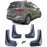 Set de aparatori de noroi fata si spate, negre, potrivite pentru VW Touran 2 5T pre-facelift 15-21 Performance AutoTuning