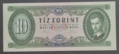 Ungaria, 10 Forint 1975. foto