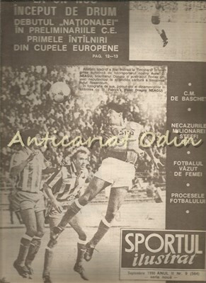 Sportul Ilustrat. Septembrie 1990 - Nr.: 9 (564)