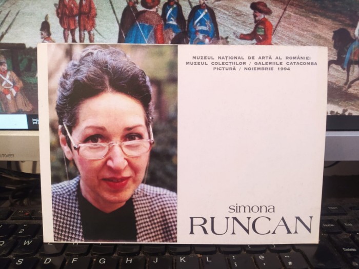 Simona Runcan, pliant, Expoziția de pictură, București, noiembrie 1994, 120