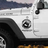 Sticker autoadeziv pentru vehicule Off Road, model &quot;You Can Go Fast&quot;, dimensiune 30 x 30 cm, culoare Neagra, AVEX