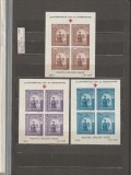 ROMANIA 1943 LP 144 II DUCA VODA HATMANUL UCRAINEI BLOCURI NEDANTELATE MNH NEST, Nestampilat