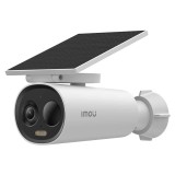 Camera de supraveghere cu panou solar, 5000mah, 3mp - imou outdoor camera cell 3c aio - white