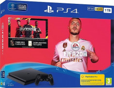 Consola Playstation 4 SLIM 1 TB + FIFA 20 foto