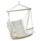 Scaun suspendat Craig pentru gradina, din bumbac natural, 150 kg