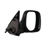 Oglinda exterioara Citroen Berlingo (Mf), 07.1996-02.2008, Peugeot Partner (G), 07.1996-03.2008, Dreapta, Crom, manuala, prin cablu, Fara incalzire,