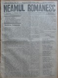 Ziarul Neamul romanesc , nr. 46 , 1914 , din perioada antisemita a lui N. Iorga