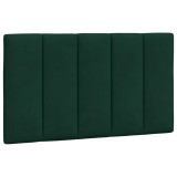 Cumpara ieftin Perna tablie de pat, Hanko, verde, 80 cm, catifea