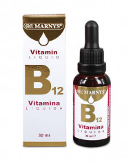 Vitamina B12 Lichida (Ciancobalamina) ? Produs Vegan ? 30 ml foto