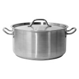 YG-00044 YATO GASTRO Oala joasa din inox cu capac, 38x18 cm, 18.3 L
