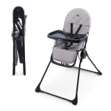 Scaun de masa Kinderkraft BINCI, Grey - Pliabil, Compact, Suporta 20 kg, Greutate 5 kg