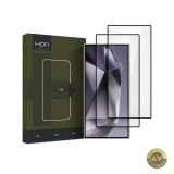 Folie de protectie Ecran HOFI Glass PRO+ pentru Samsung Galaxy S25 Ultra S938 Sticla Securizata Full Glue Set 2 bucati Neagra