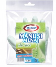 Manusi menaj cu aloe vera Misavan, marime S, 1 pereche set, 7101 foto