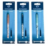 Roller Schneider Zippi 0.8 mm albastru , Scriere lina, design cool, rezerva inclusa