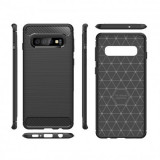 Husa Silicon CARBON Huawei Mate 20 Negru