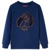 Bluzon pentru copii, bleumarin, 104 13540, vidaXL