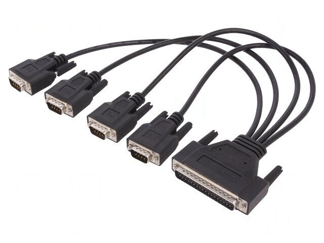 Cablu Conexiune D-Sub 37pin la 4x D-Sub 9pin 0.3m