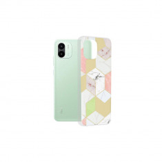 Husa Compatibila cu Xiaomi Redmi A1 / A2 Techsuit Marble Series Purple Hex