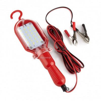 Lampa de lucru portabila, multifunctionala,12V, 24 leduri smd foto