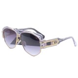 Ochelari de Soare, Zamo&Acirc;&reg;, CZL 671, Protectie UV400, Model Rectangular, Rama Transparenta, Lentile Gri