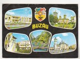 Bnk cp Buzau - Vedere - circulata - marca fixa, Printata